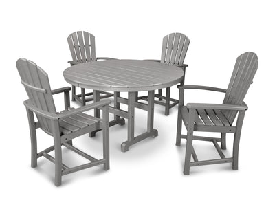 Palm Coast 5-Piece Round Farmhouse Dining Set