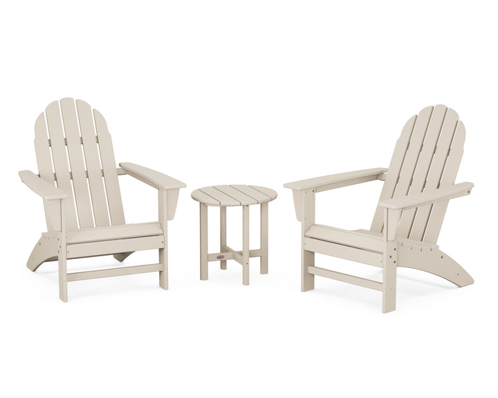 POLYWOOD® Vineyard 3-Piece Adirondack Set