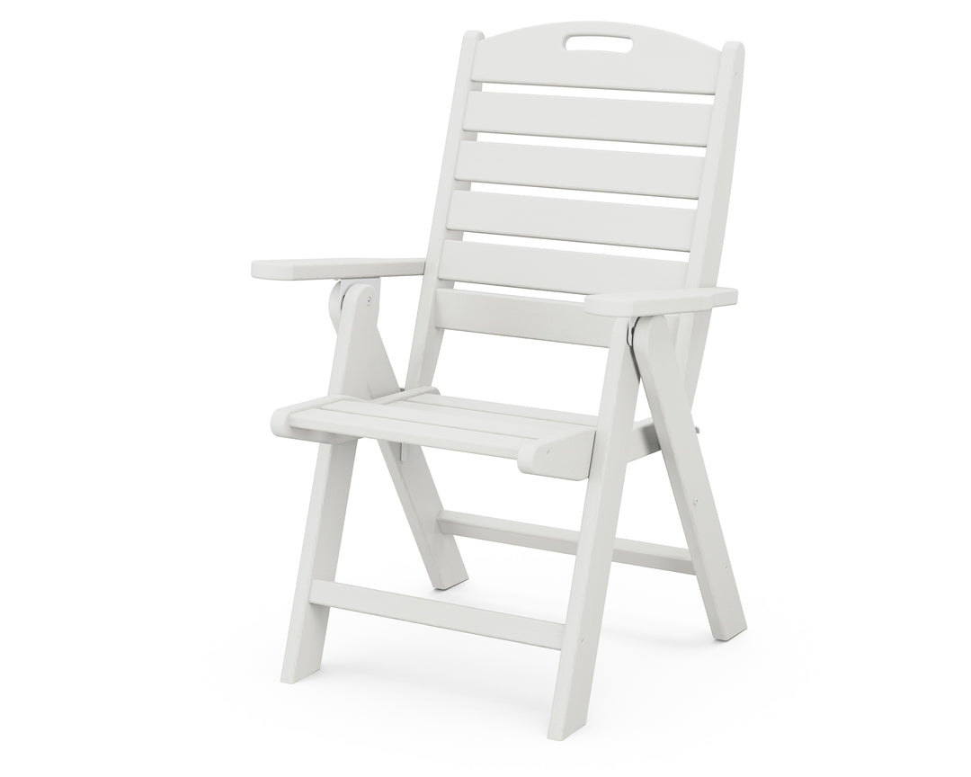 POLYWOOD® Nautical Folding Highback Chair
