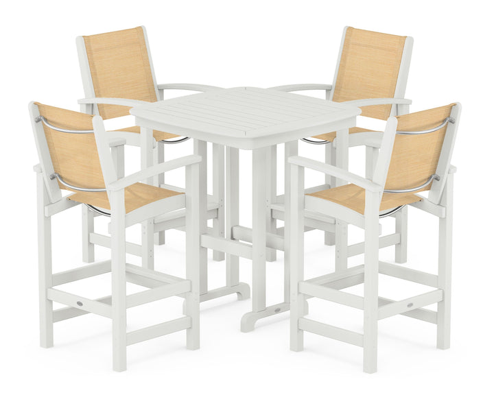 POLYWOOD® Coastal 5-Piece Bar Set