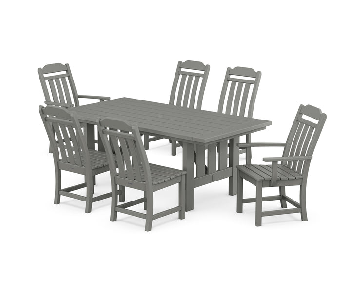 POLYWOOD® Cottage 7-Piece Dining Set with Mission Table