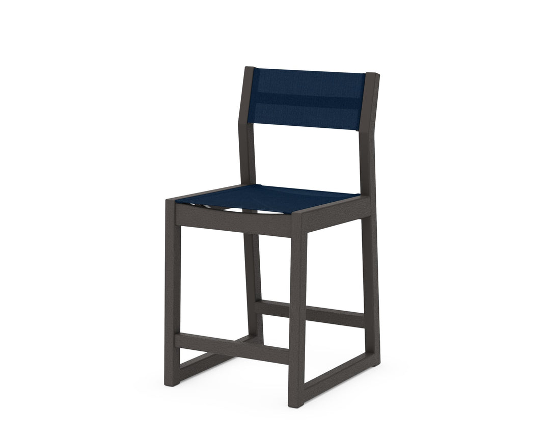 POLYWOOD® EDGE Sling Counter Side Chair