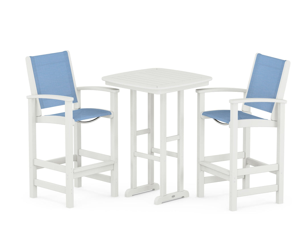 POLYWOOD® Coastal 3-Piece Bar Set