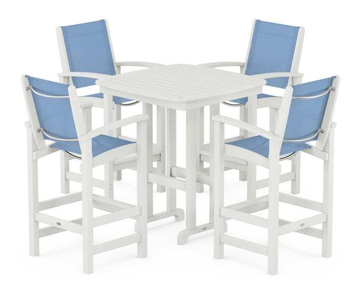 POLYWOOD® Coastal 5-Piece Bar Set