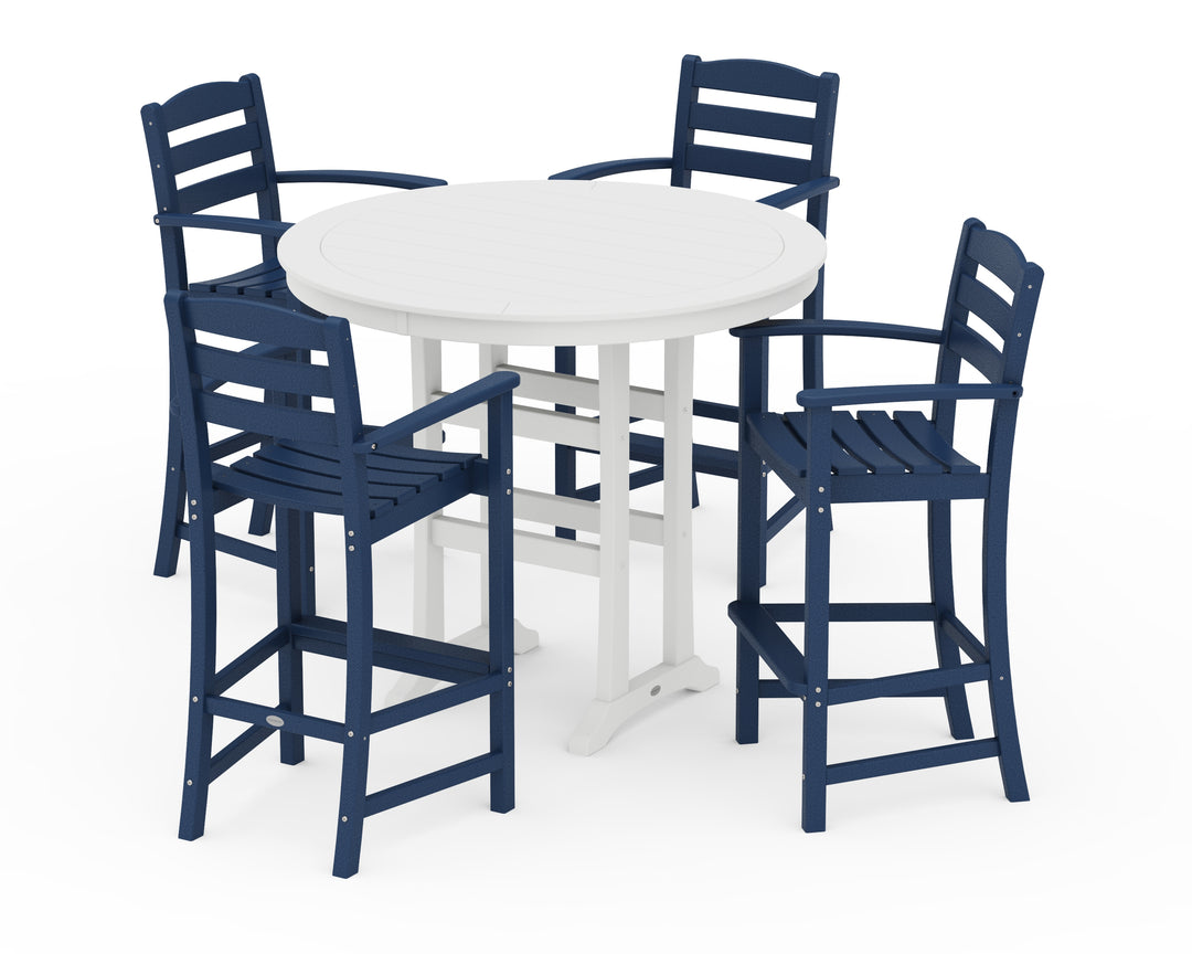 POLYWOOD® La Casa Café 5-Piece Bar Dining Set