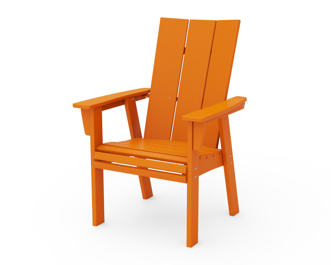 POLYWOOD® Modern Curveback Adirondack Dining Chair