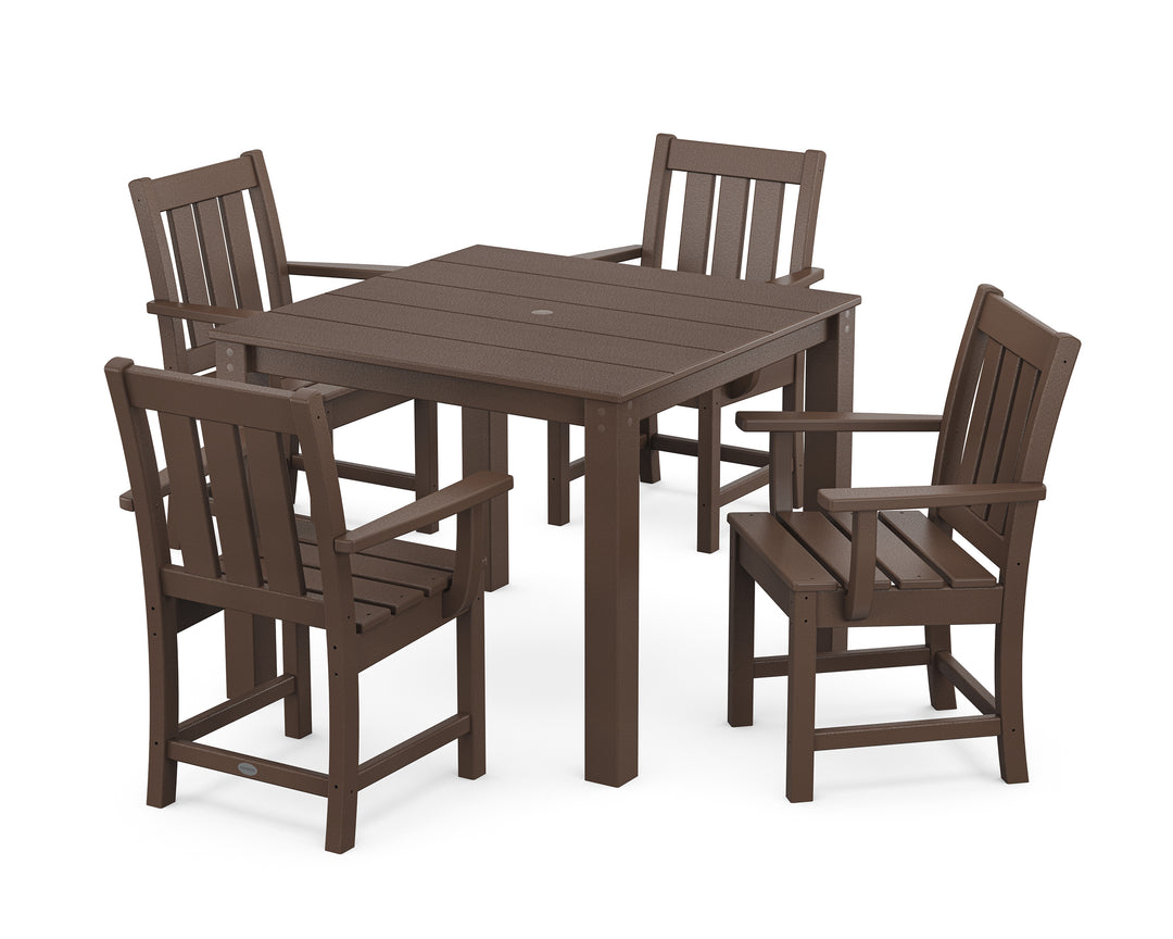 POLYWOOD® Oxford 5-Piece Parsons Dining Set