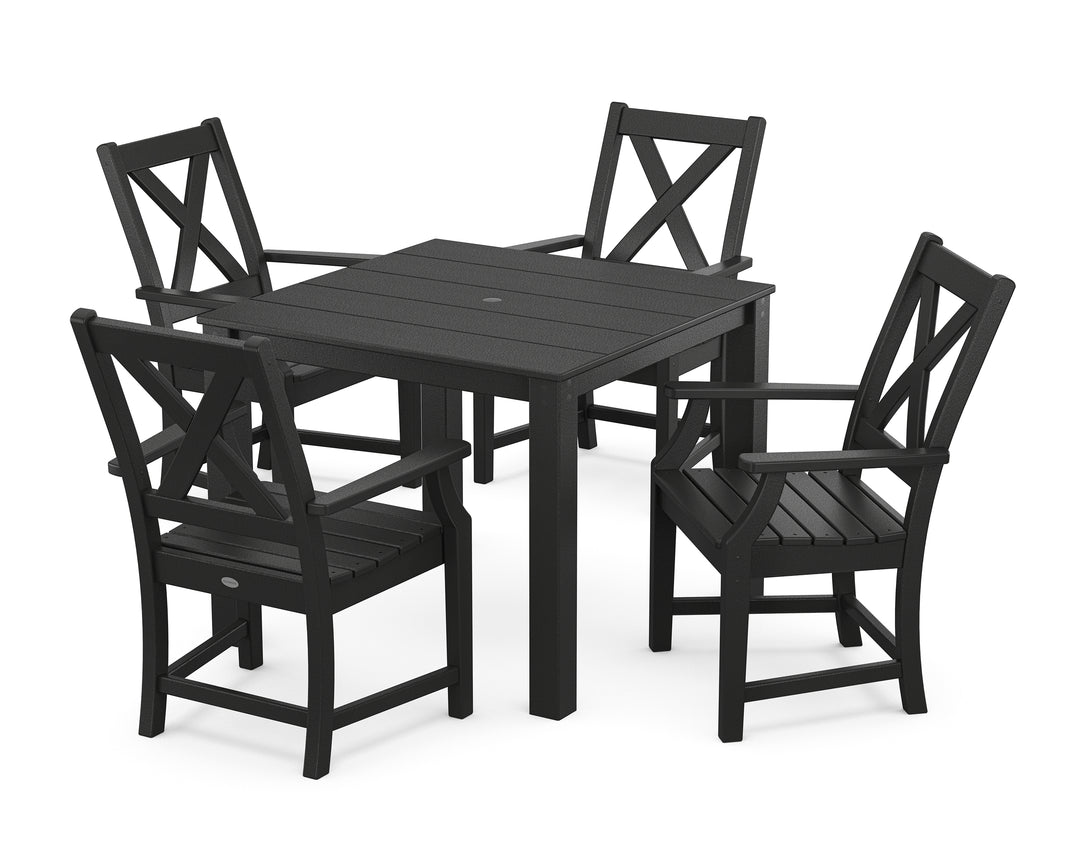 POLYWOOD® Braxton 5-Piece Parsons Dining Set