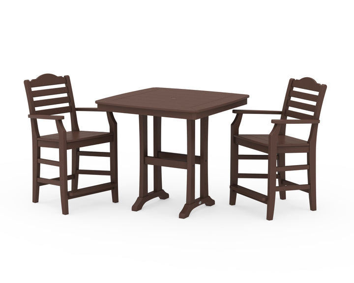 Draper James™ by  POLYWOOD® Savannah 3-Piece Counter Set with Trestle Legs