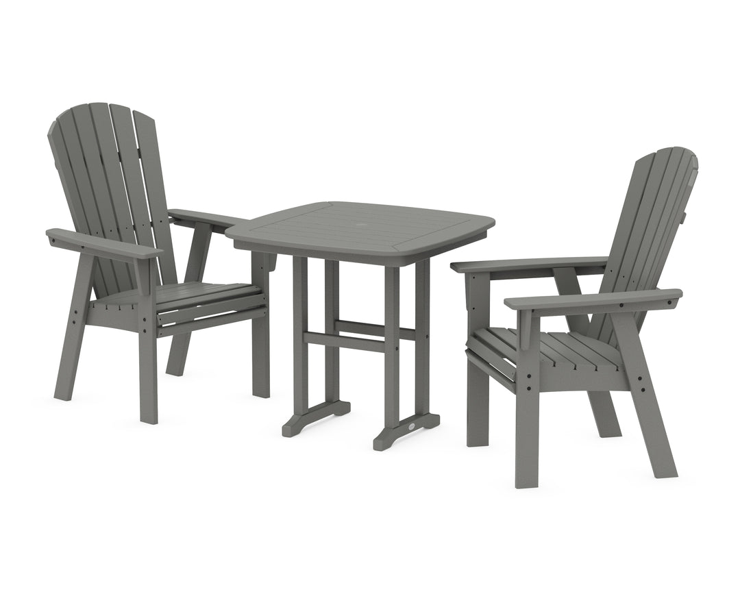 POLYWOOD® Nautical Adirondack 3-Piece Dining Set