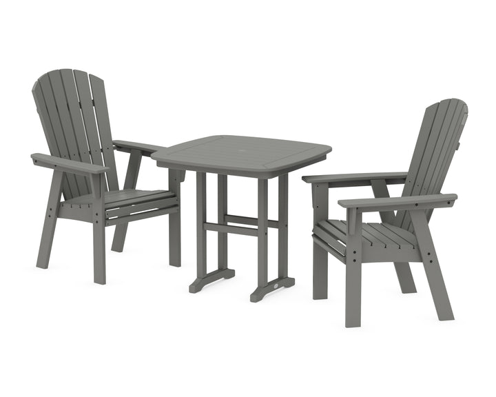 POLYWOOD® Nautical Adirondack 3-Piece Dining Set