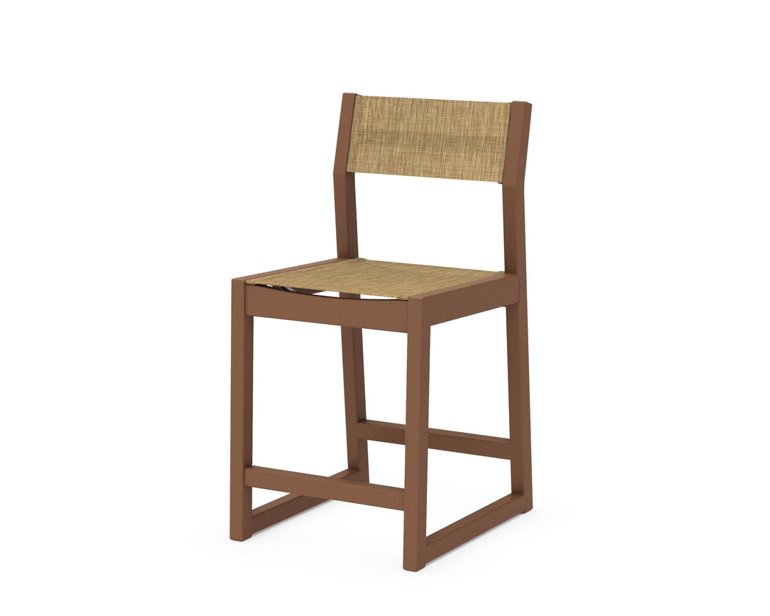POLYWOOD® EDGE Sling Counter Side Chair