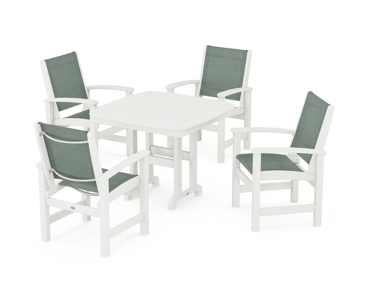 POLYWOOD® Coastal 5-Piece Dining Set