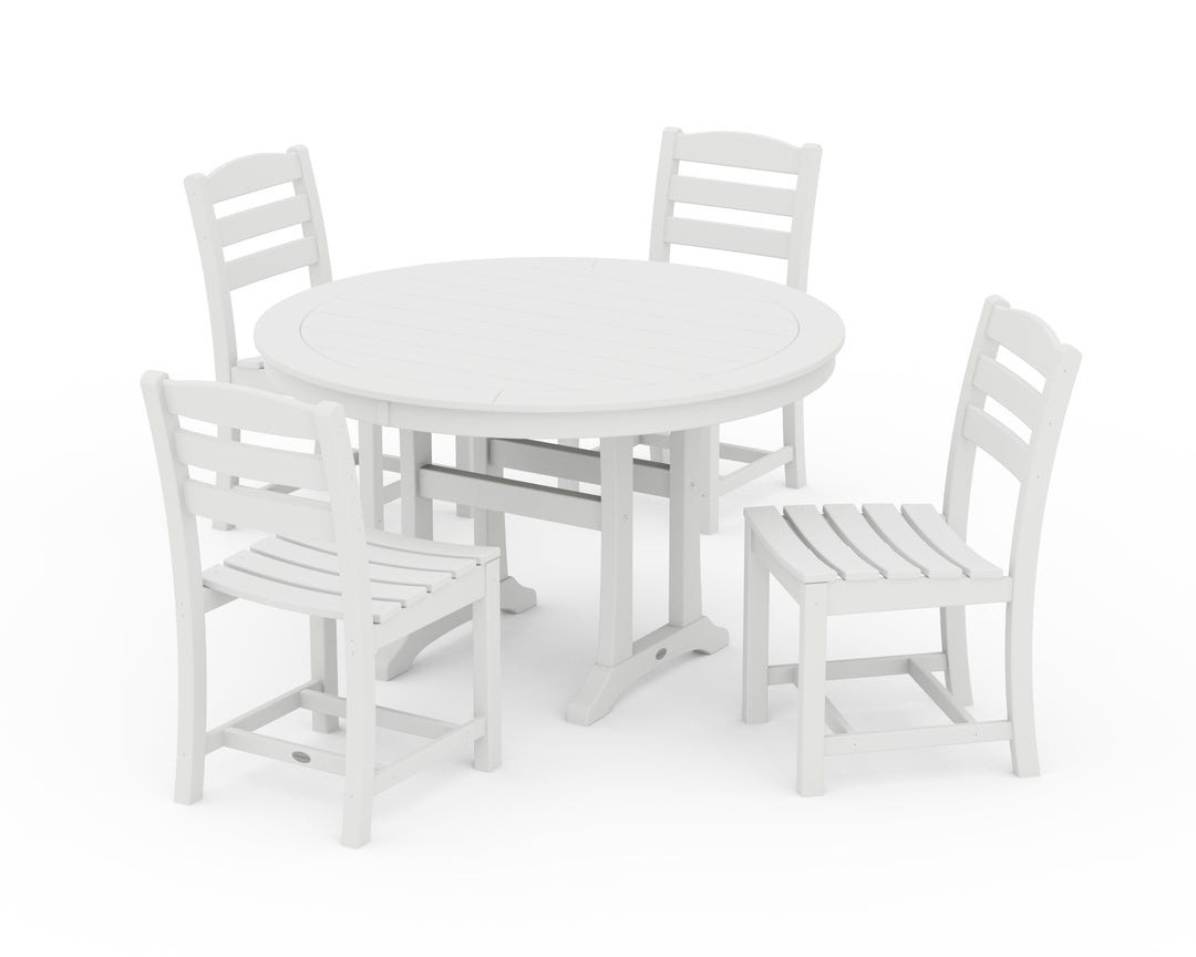POLYWOOD® La Casa Café 5-Piece Side Chair Dining Set