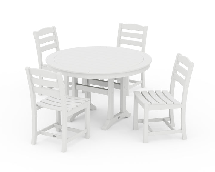 POLYWOOD® La Casa Café 5-Piece Side Chair Dining Set