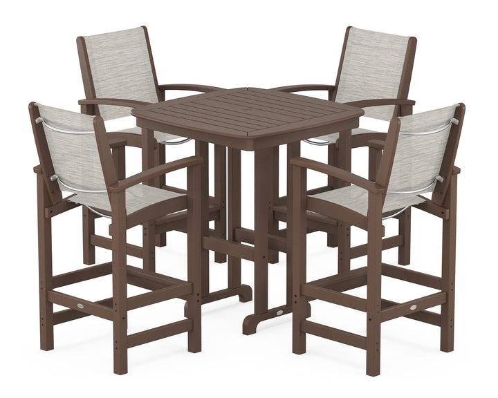 POLYWOOD® Coastal 5-Piece Bar Set