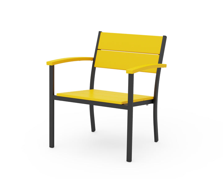 POLYWOOD® Main Street Stacking Lounge Arm Chair