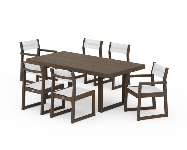 POLYWOOD® EDGE Sling 7-Piece Dining Set