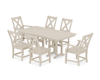 Braxton 7-Piece Farmhouse Dining Set