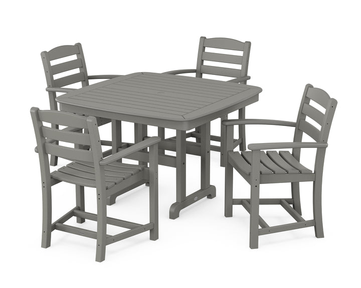 POLYWOOD® La Casa Café 5-Piece Dining Set with Trestle Legs