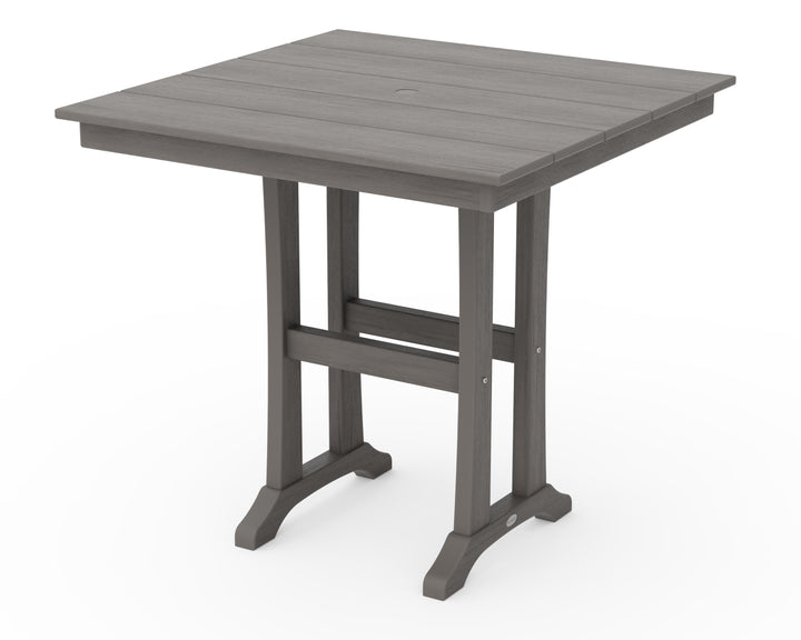 POLYWOOD® Farmhouse Trestle 37" Counter Table