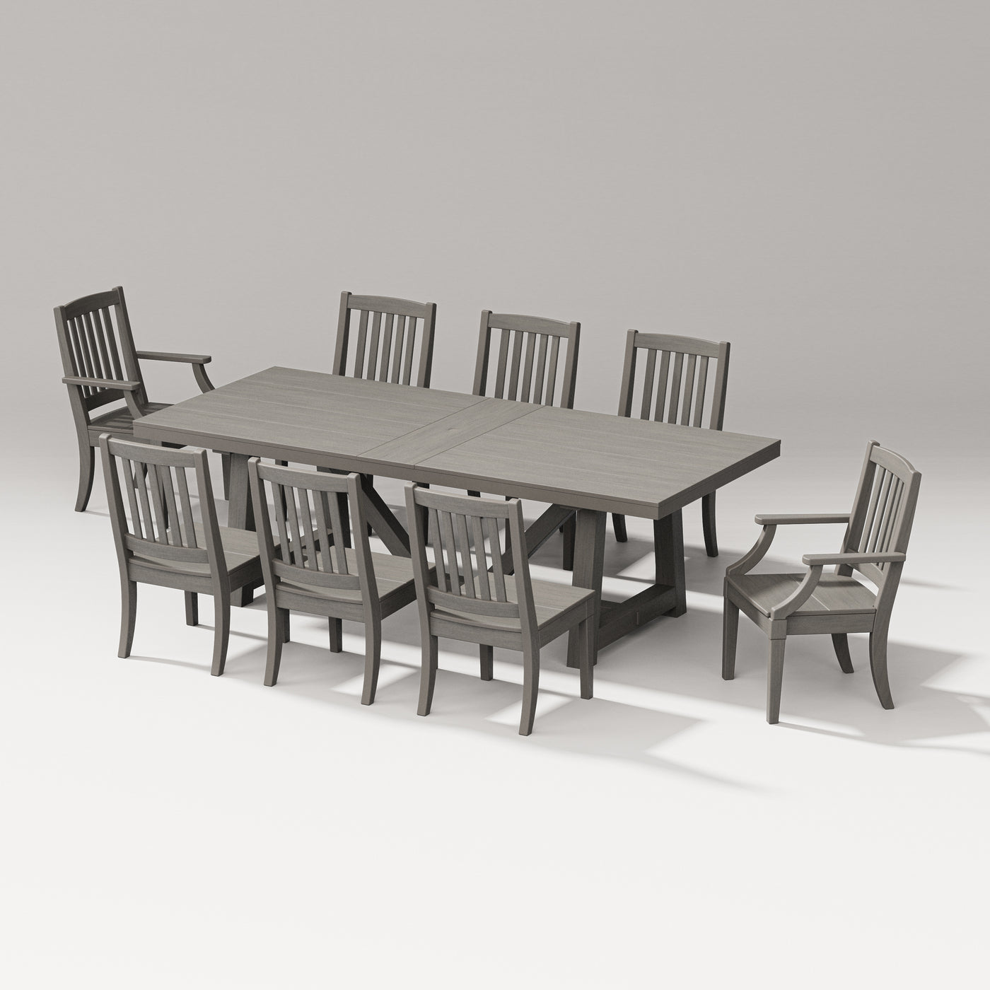 Estate 9-Piece A-Frame Table Dining Set