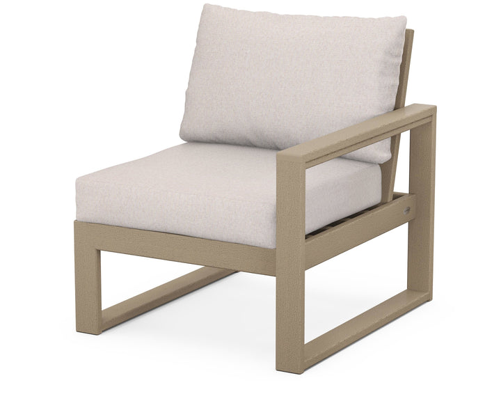 POLYWOOD® EDGE Modular Right Arm Chair