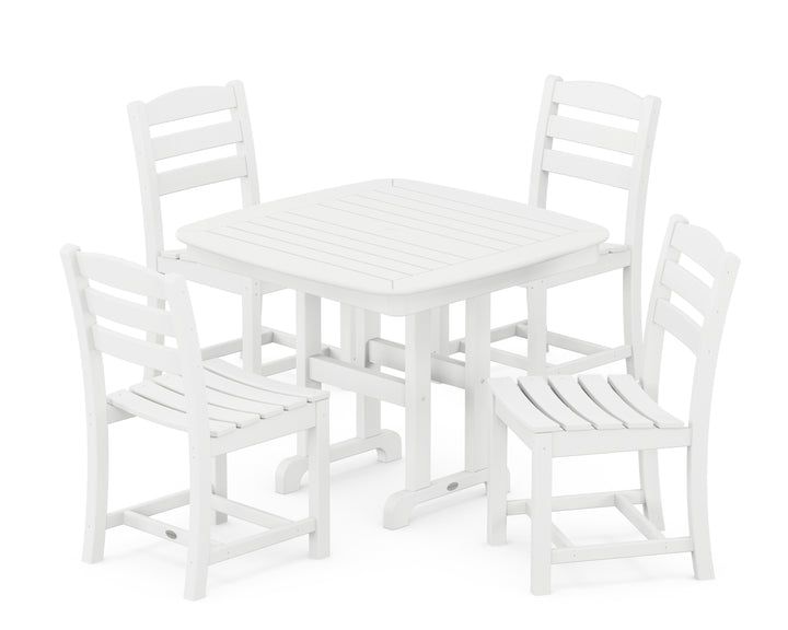 POLYWOOD® La Casa Café 5-Piece Side Chair Dining Set
