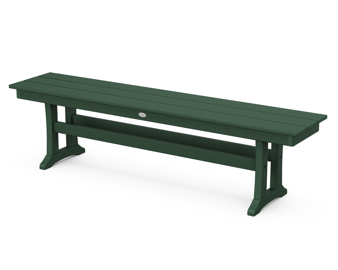 POLYWOOD® Farmhouse Trestle 65" Bench
