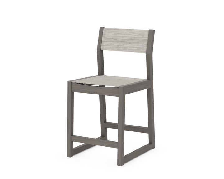 POLYWOOD® EDGE Sling Counter Side Chair