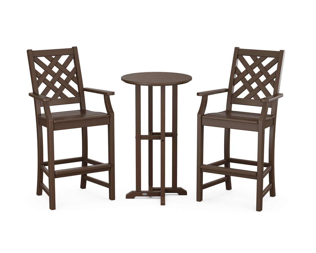 Country Living Wovendale 3-Piece Farmhouse Bar Set