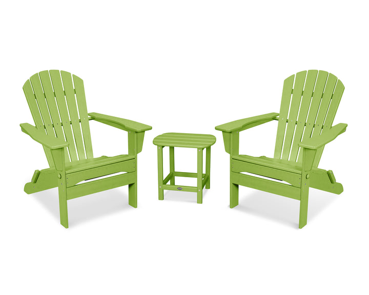 POLYWOOD® South Beach 3-Piece Folding Adirondack Set