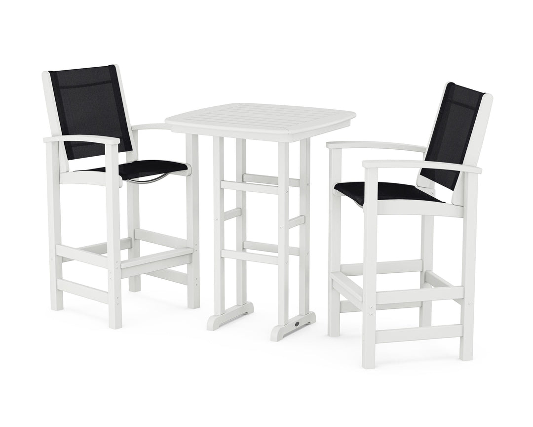 POLYWOOD® Coastal 3-Piece Bar Set