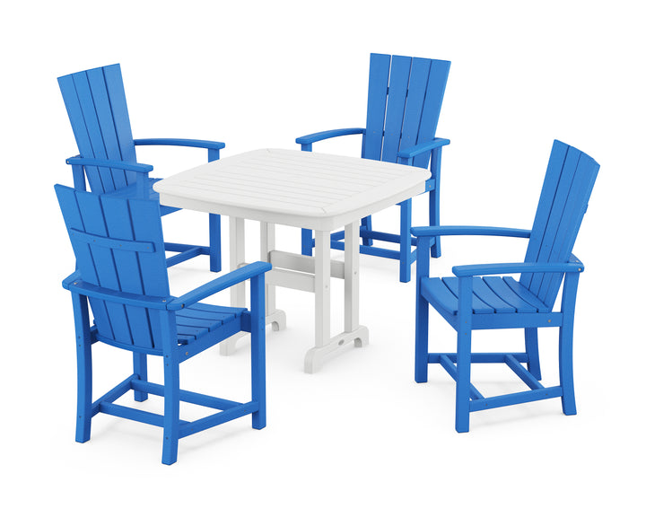 POLYWOOD® Quattro 5-Piece Dining Set
