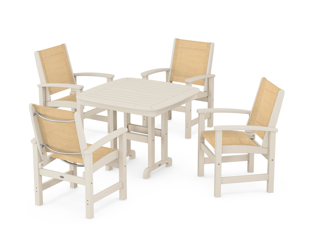 POLYWOOD® Coastal 5-Piece Dining Set