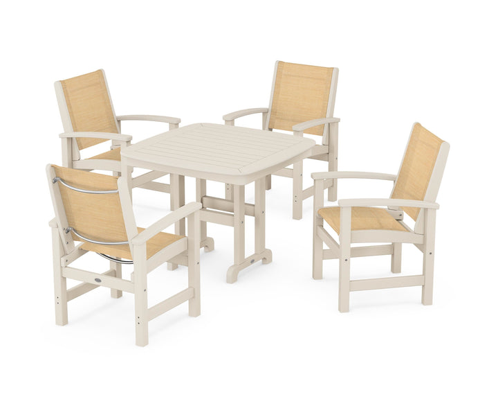 POLYWOOD® Coastal 5-Piece Dining Set