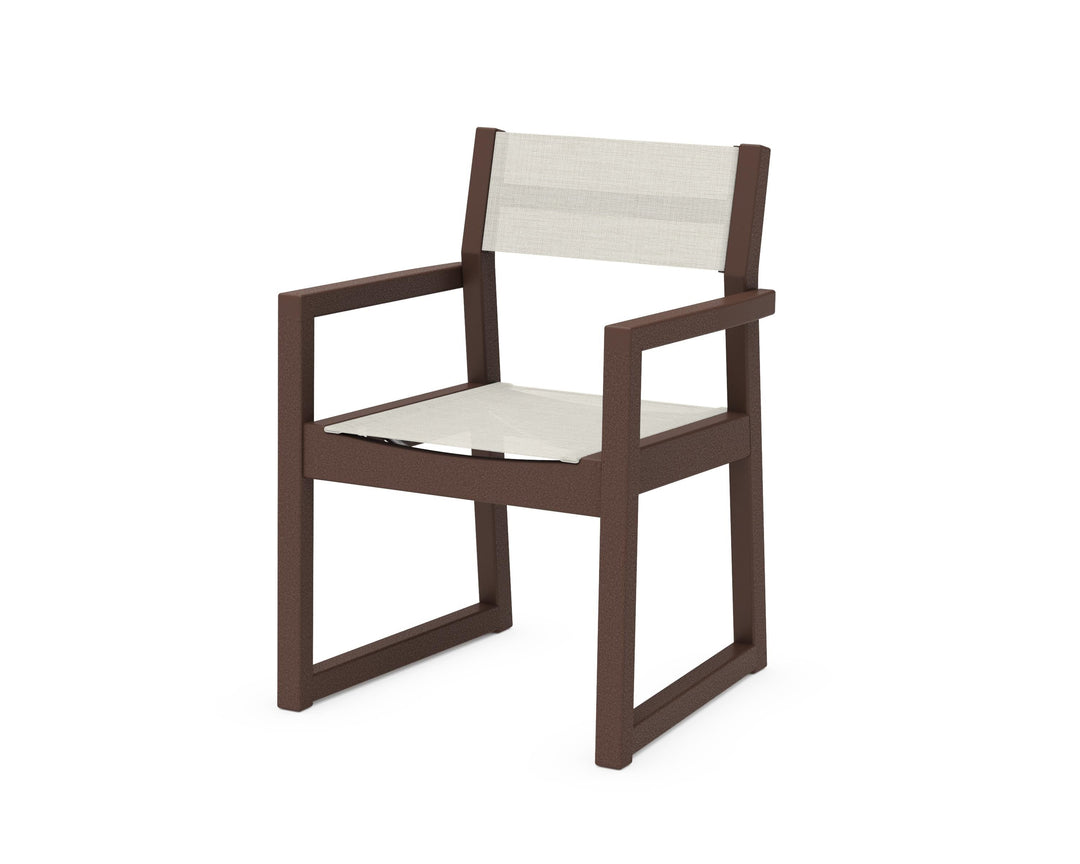 POLYWOOD® EDGE Sling Dining Arm Chair
