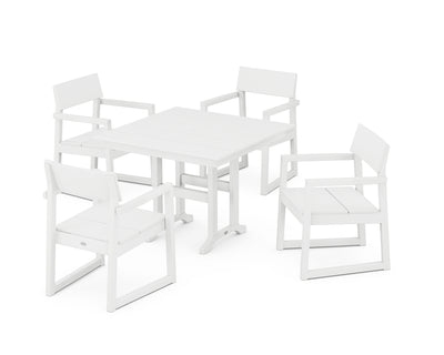 EDGE 5-Piece Farmhouse Dining Set