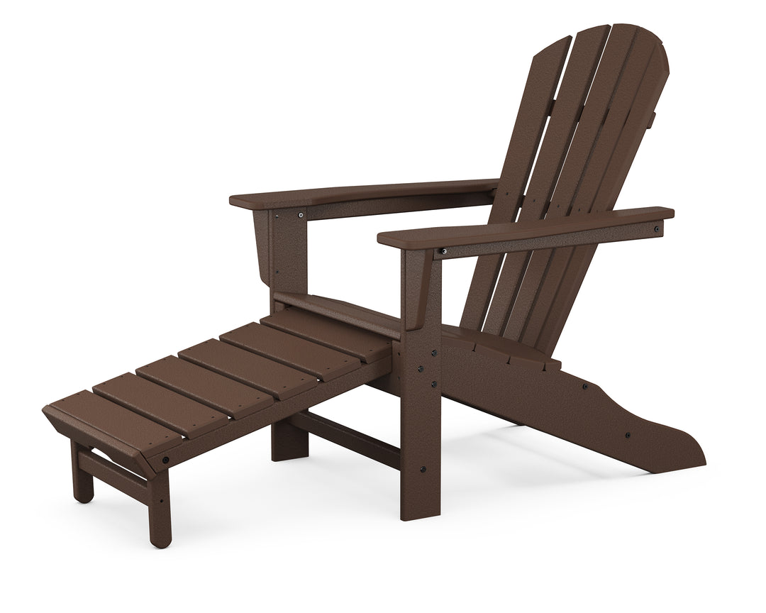 POLYWOOD® Palm Coast Ultimate Adirondack with Hideaway Ottoman
