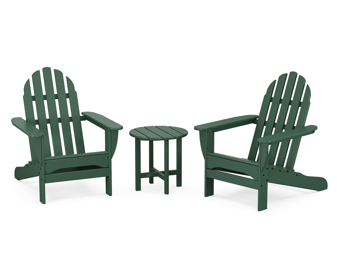 POLYWOOD® Classic Adirondack 3-Piece Set