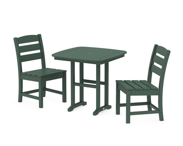 POLYWOOD® Lakeside Side Chair 3-Piece Dining Set