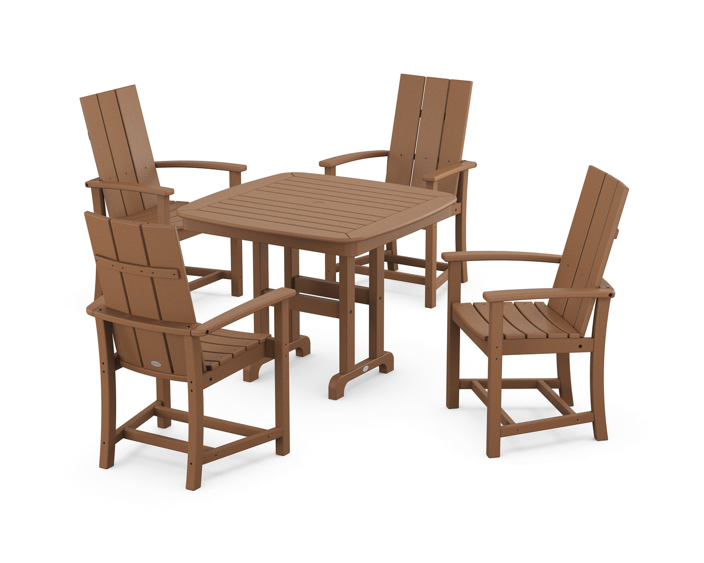 Modern Adirondack 5-Piece Dining Set