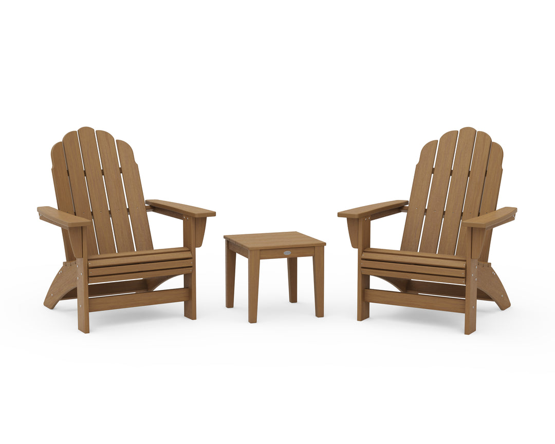POLYWOOD® 3-Piece Vineyard Grand Adirondack Set
