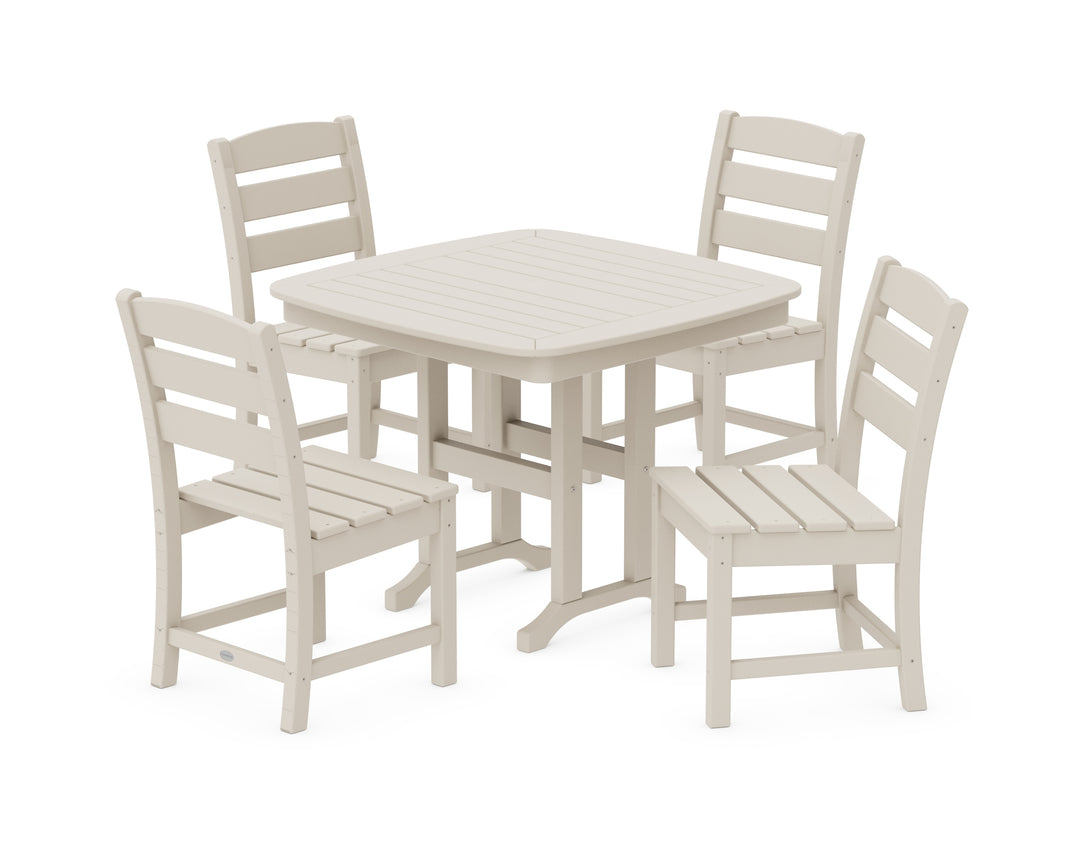 POLYWOOD® Lakeside 5-Piece Side Chair Dining Set
