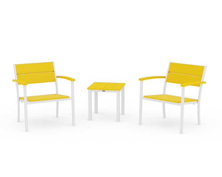 POLYWOOD® Main Street 3-Piece Lounge Chair Set
