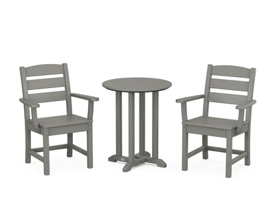 Lakeside 3-Piece Round Bistro Dining Set