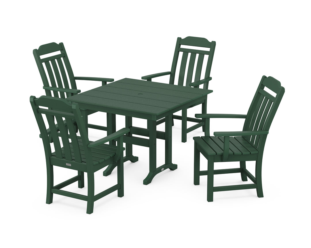 Country Living Cottage 5-Piece Farmhouse Dining Set