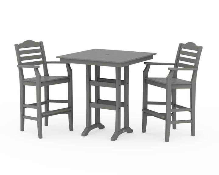 Draper James™ by  POLYWOOD® Savannah 3-Piece Farmhouse Bar Set with Trestle Legs