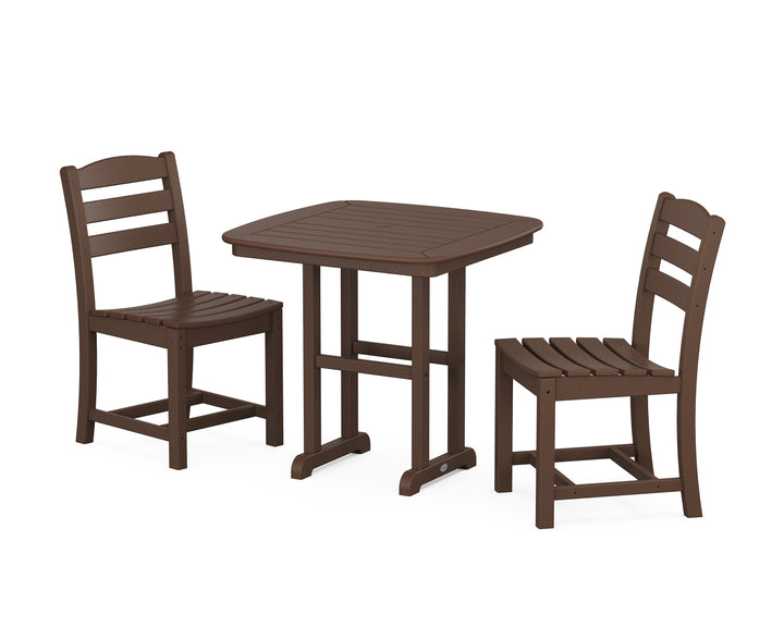 POLYWOOD® La Casa Café Side Chair 3-Piece Dining Set