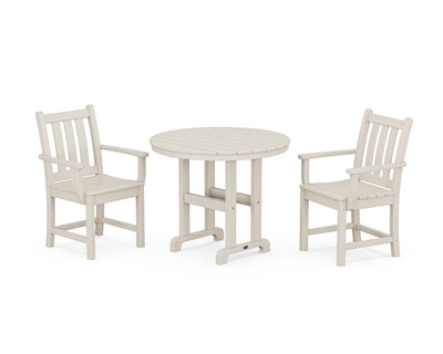 Traditional Garden 3-Piece Round Dining Set